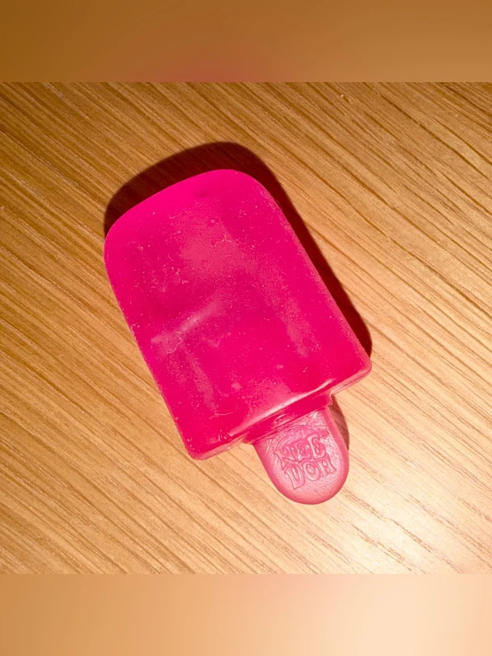 Needoh Pink Mini Nice Sicle Squishy